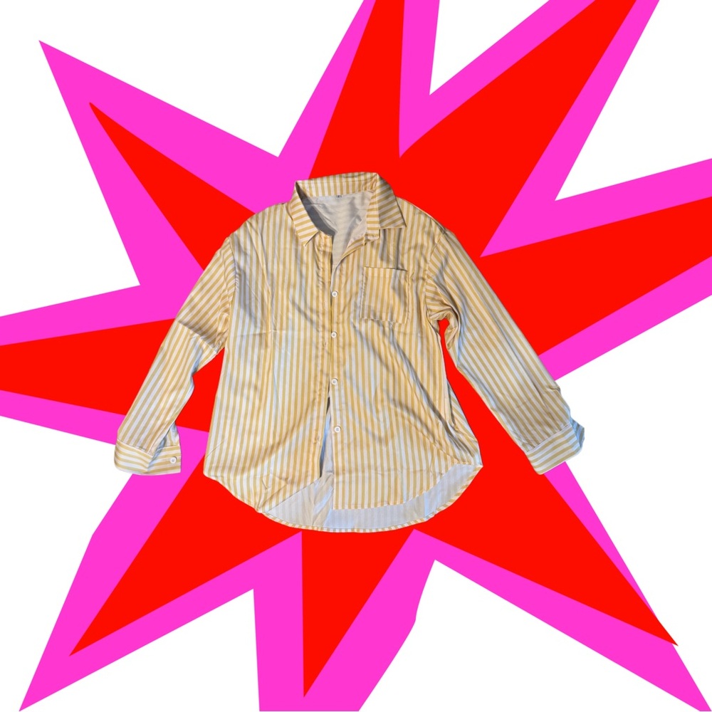 Yellow Striped Shirt